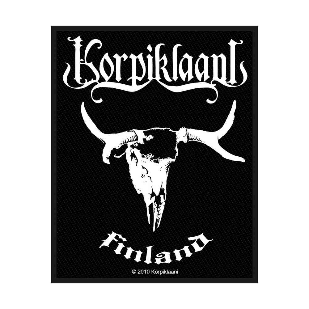 Korpiklaani - Finland Patch - Zwart